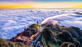 Fansipan Peak Pagoda in Sapa - the best place for Solo Travelers